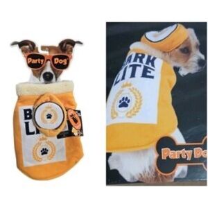 NWT Party Dog Beer Can Costume